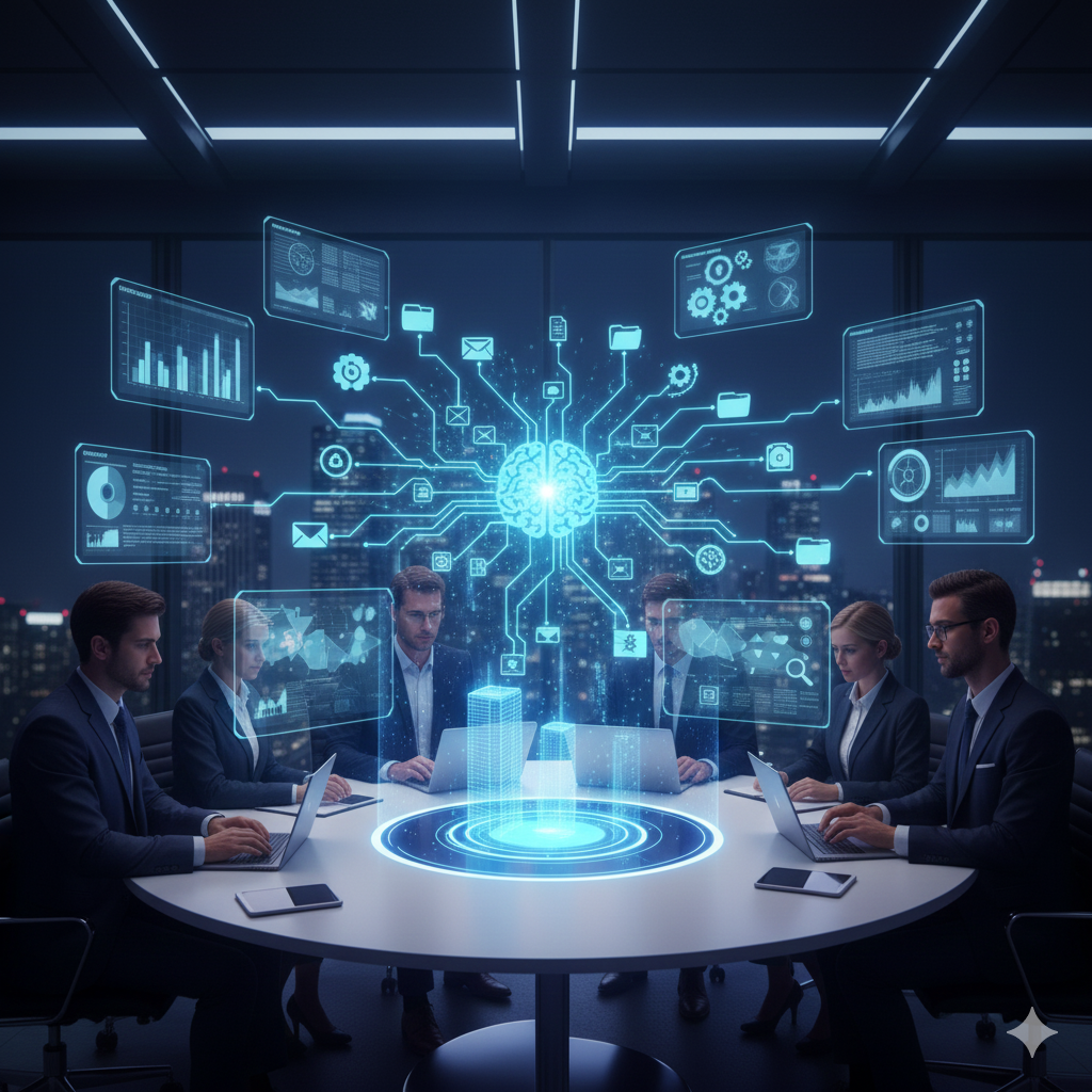 Business AI Illustration